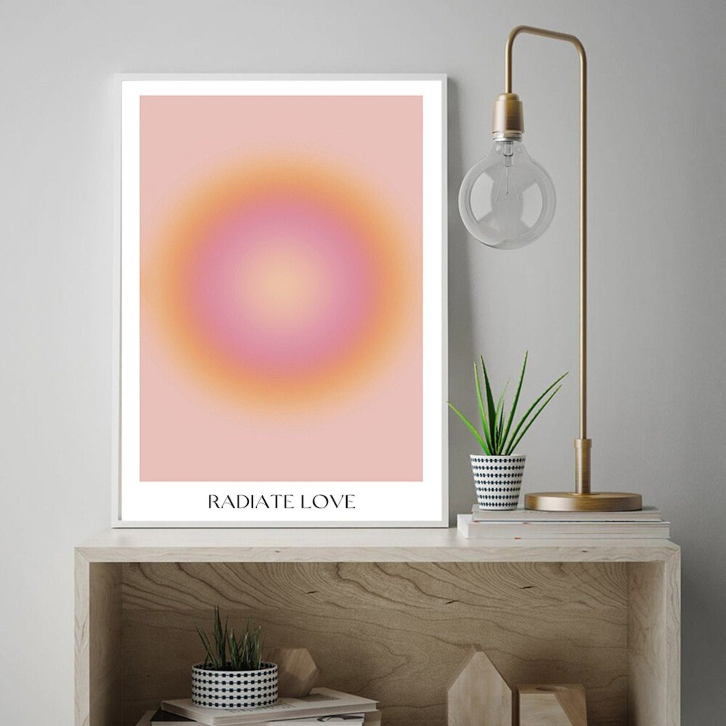 Poster Positivity - ohne Rahmen