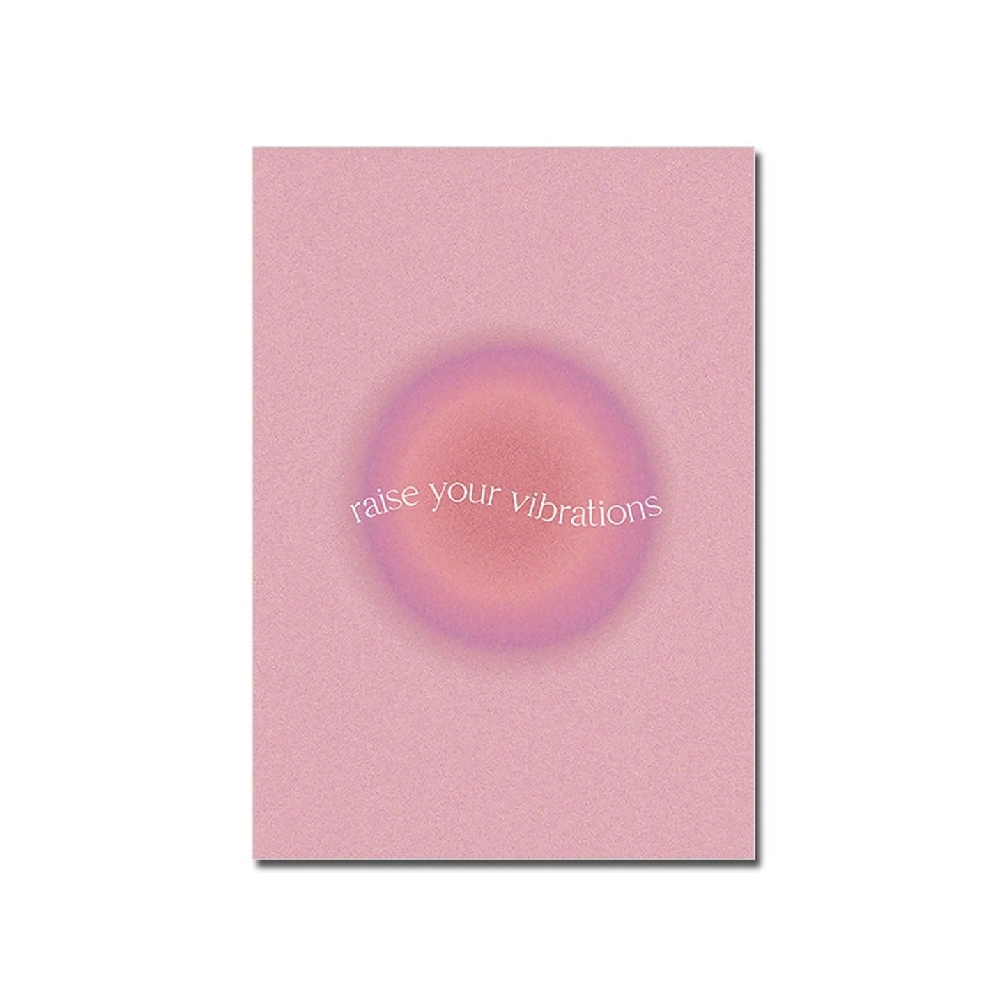 Poster Positivity - ohne Rahmen
