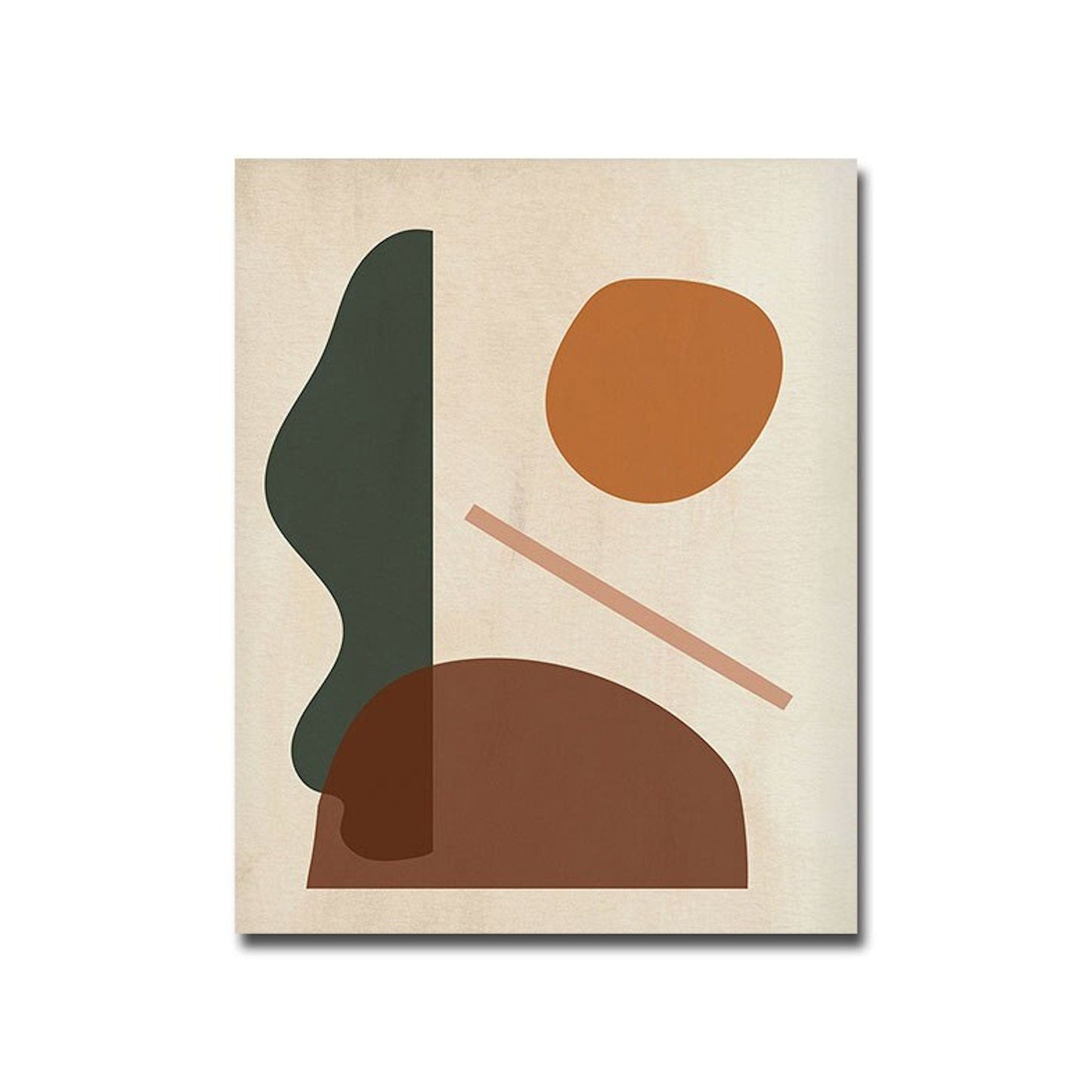 Poster Warm Geometry - ohne Rahmen