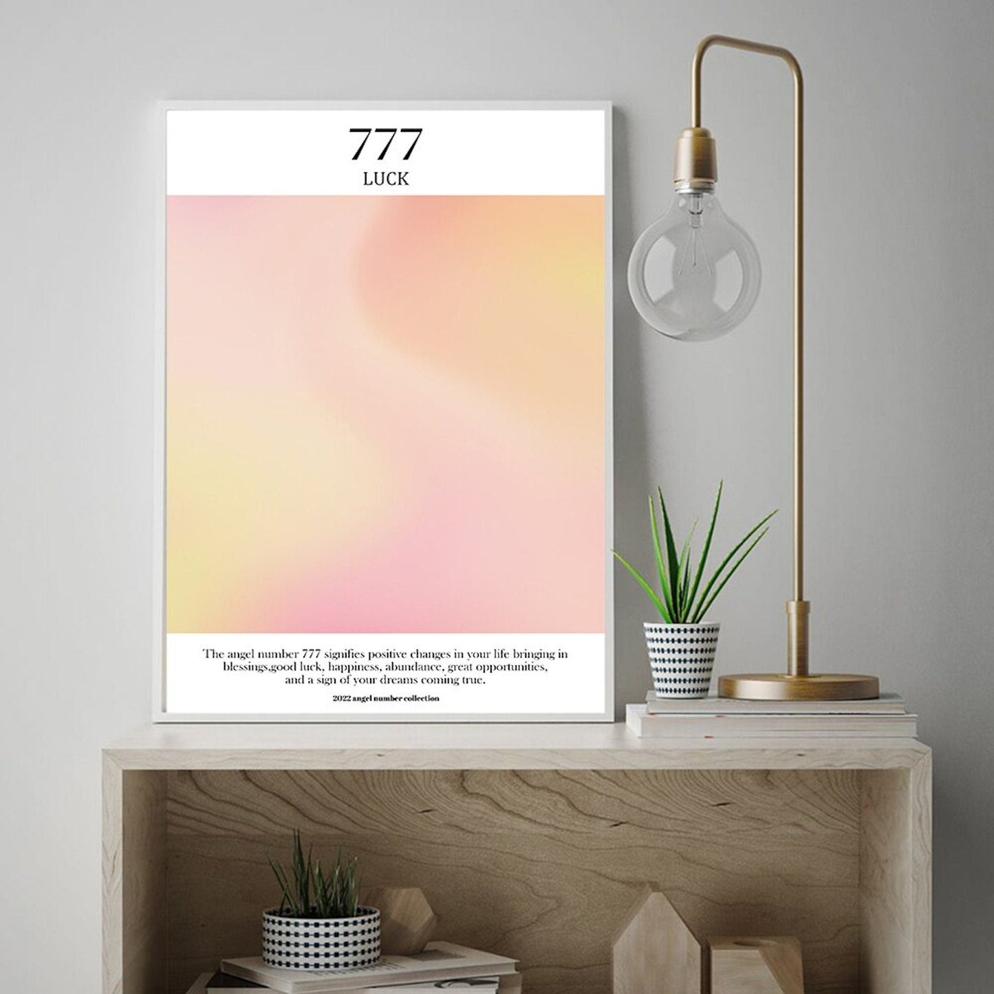 Poster Positivity - ohne Rahmen