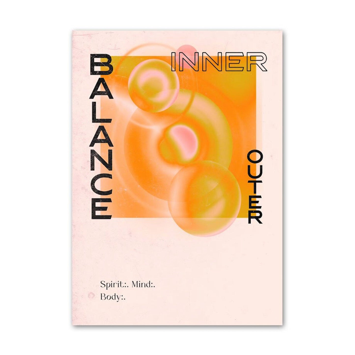 Poster Focus - ohne Rahmen