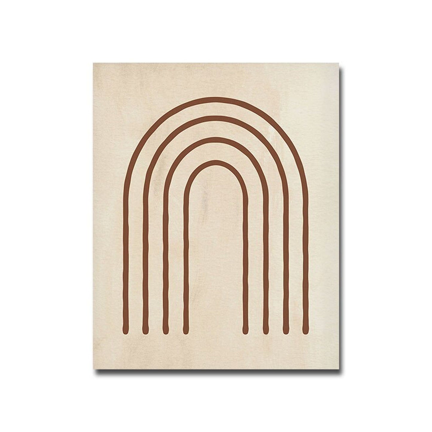 Poster Warm Geometry - ohne Rahmen