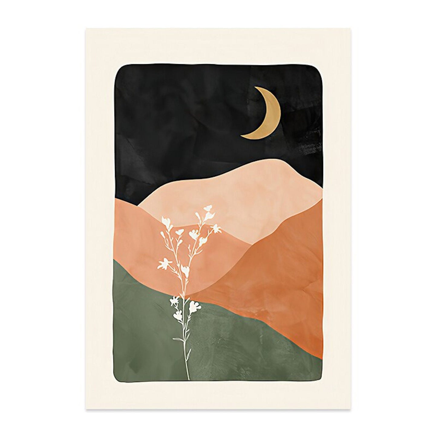 Poster Natural Shapes - ohne Rahmen