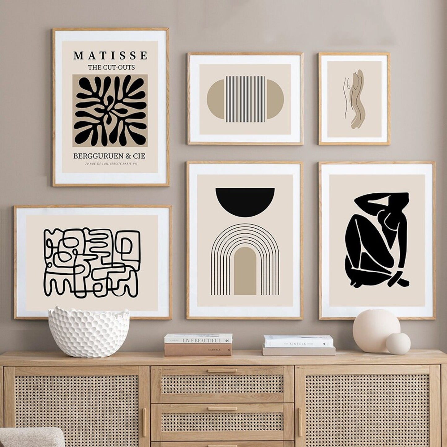 Poster Minimalism - ohne Rahmen