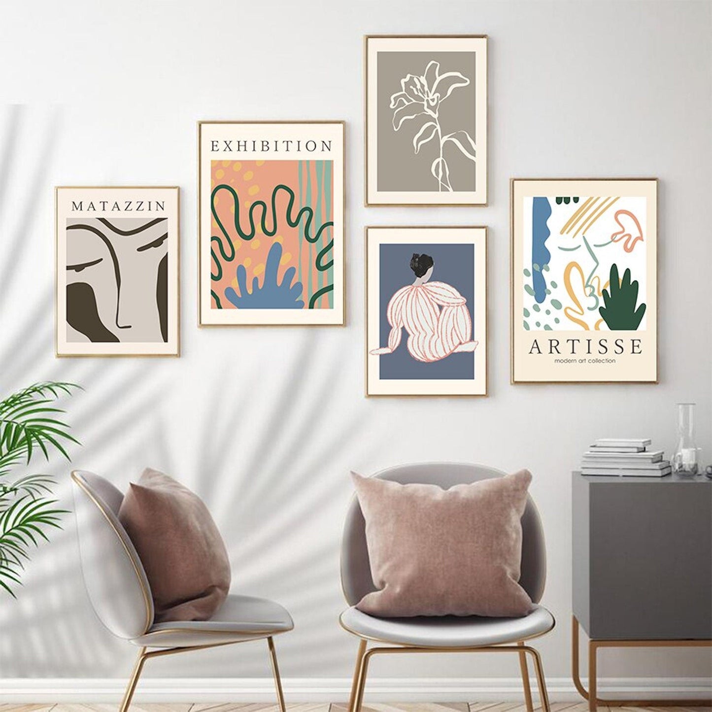 Poster Subtle Harmony - ohne Rahmen