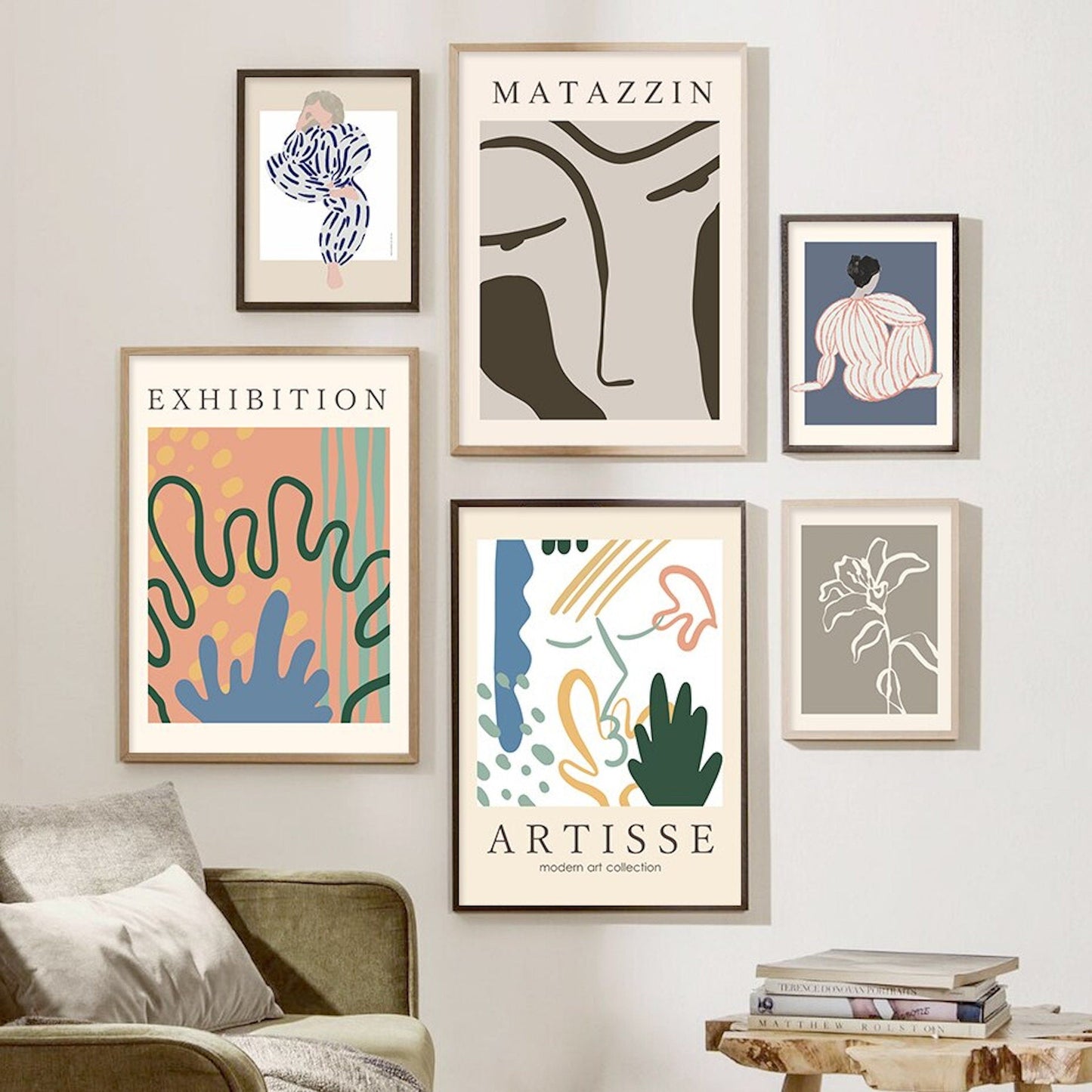 Poster Subtle Harmony - ohne Rahmen