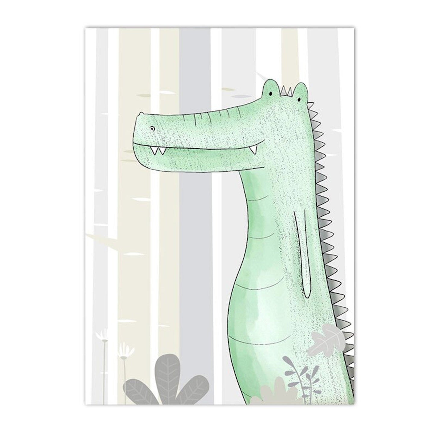 Poster Dino - ohne Rahmen