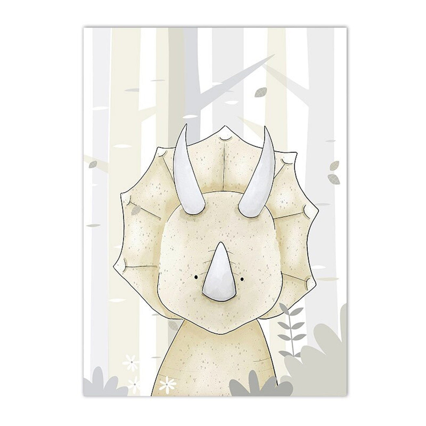 Poster Dino - ohne Rahmen