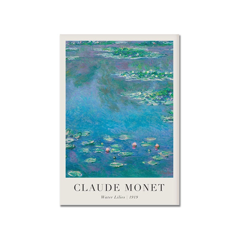 Poster Claude Monet - ohne Rahmen