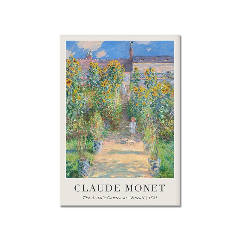 Poster Claude Monet - ohne Rahmen