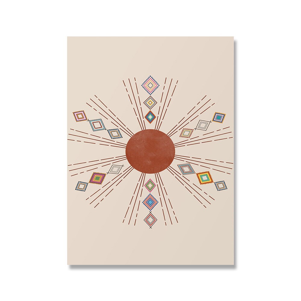 Poster Marocain - ohne Rahmen