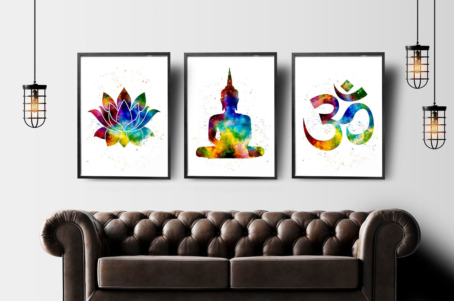 Poster Yoga - ohne Rahmen