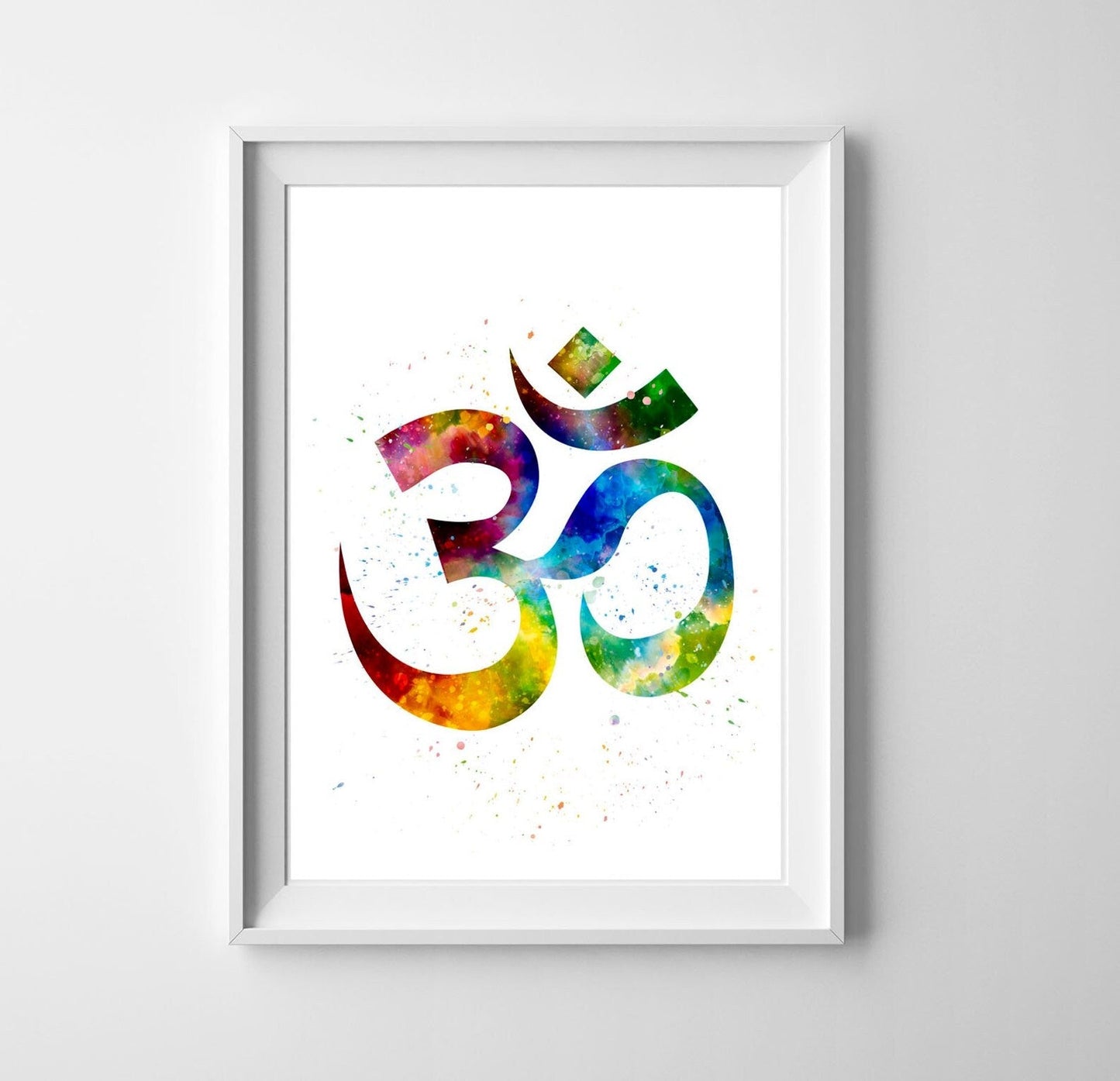 Poster Yoga - ohne Rahmen