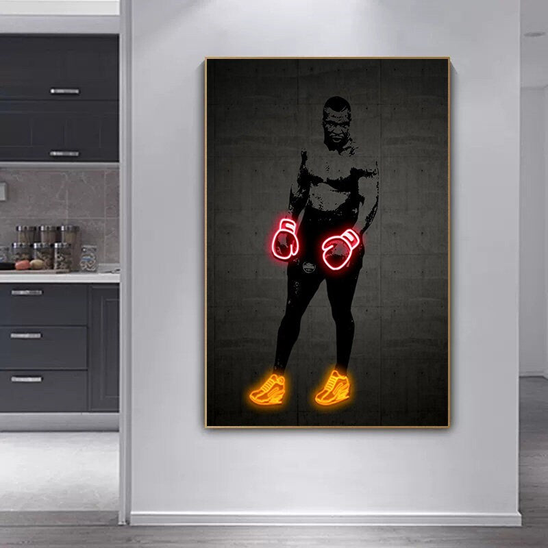 Poster Mike Tyson - ohne Rahmen