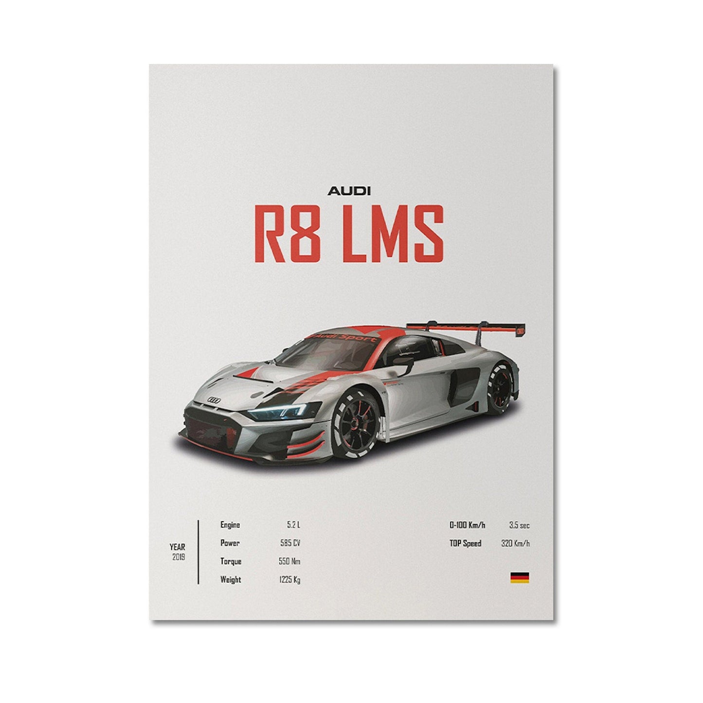 Poster Dreamcar - ohne Rahmen