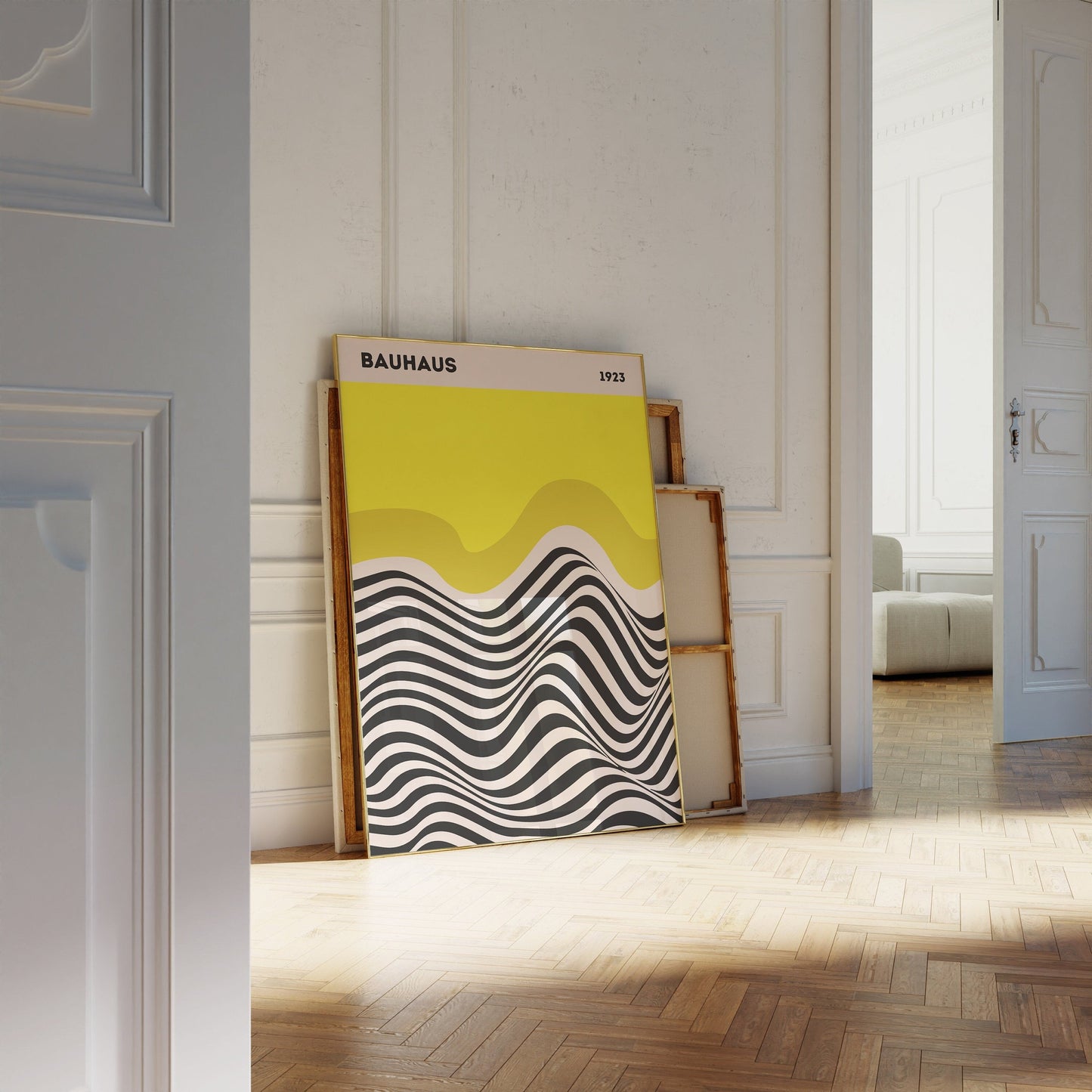 Poster Bauhaus - ohne Rahmen