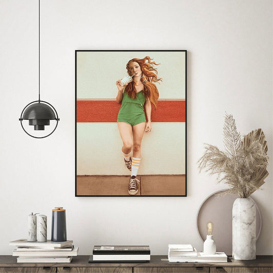 Poster Sporty ohne Rahmen