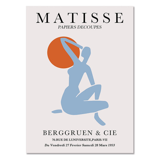 Poster Matisse Berggrün & Cie Museum - ohne Rahmen