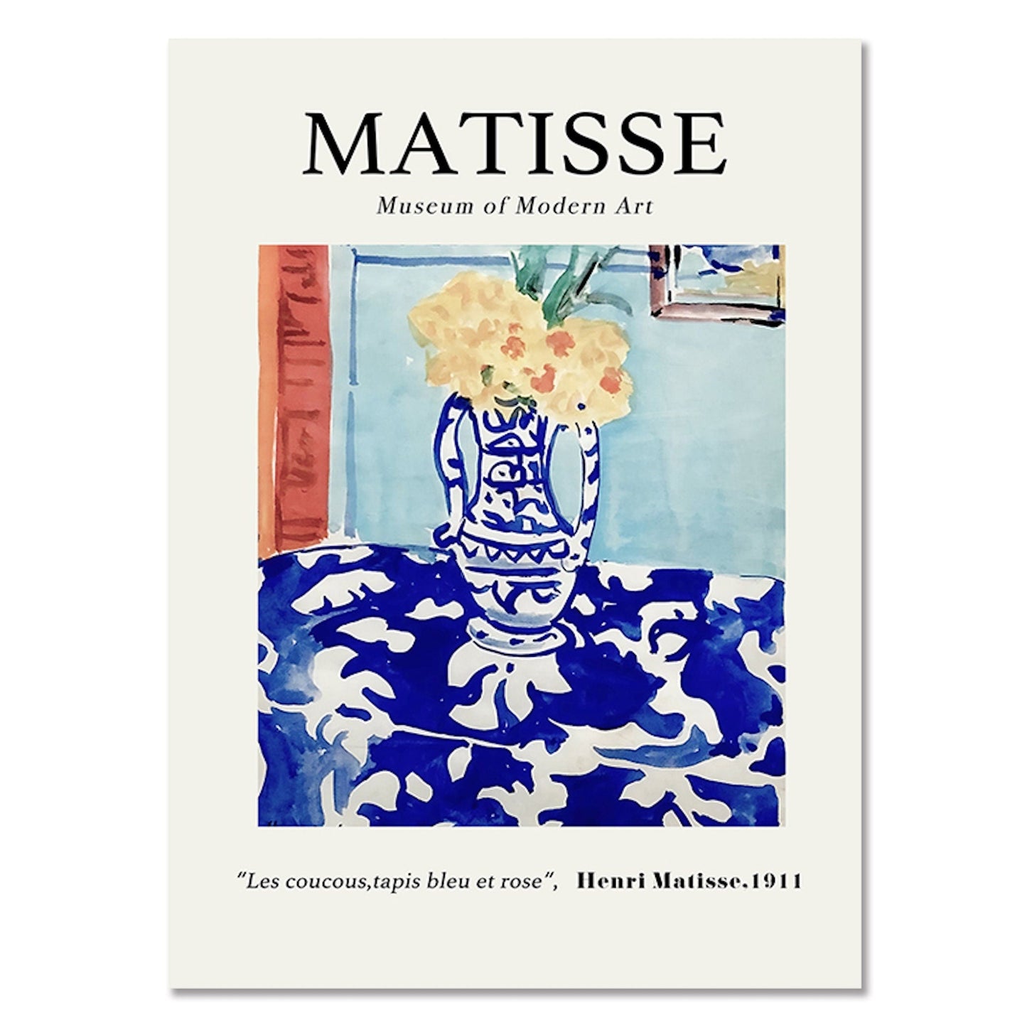 Poster Matisse Berggrün & Cie Museum - ohne Rahmen