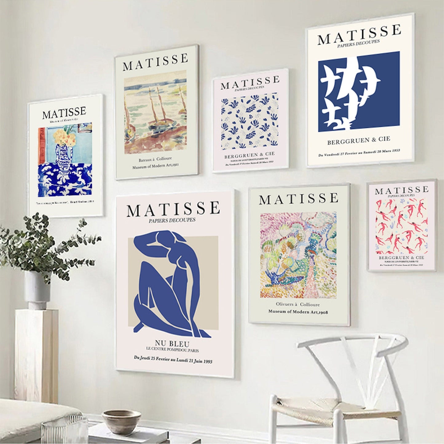 Poster Matisse Berggrün & Cie Museum - ohne Rahmen