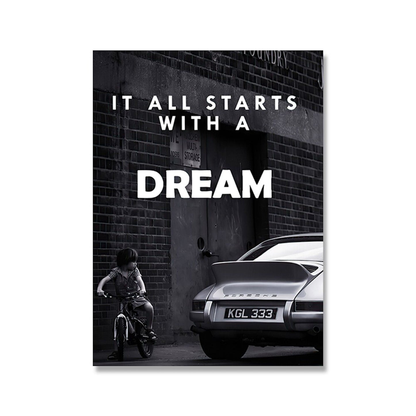 Poster Luxury - ohne Rahmen