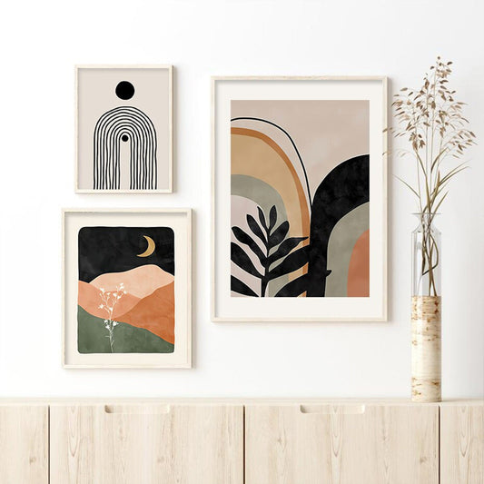 Poster Natural Shapes - ohne Rahmen