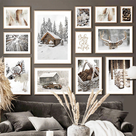 Poster Nordic Path - ohne Rahmen