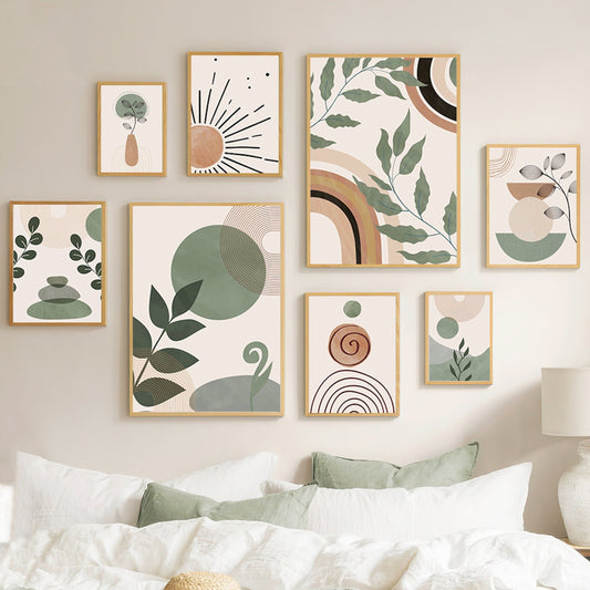 Poster Ivory Abstract - ohne Rahmen