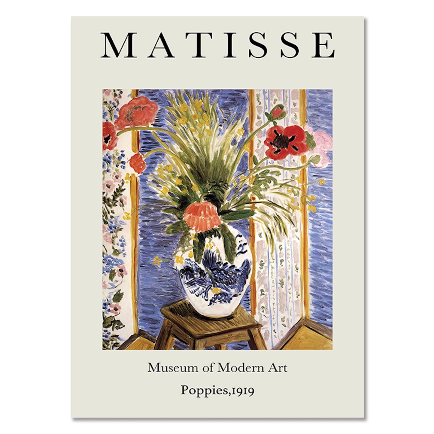 Poster Matisse Berggrün & Cie Museum - ohne Rahmen