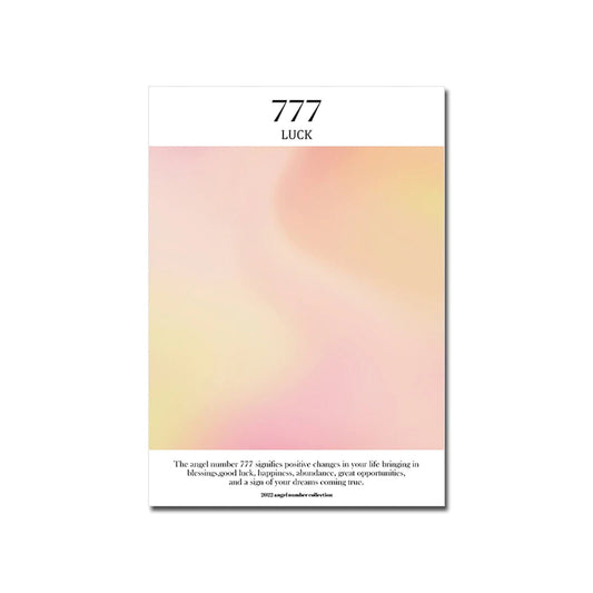 Poster Positivity - ohne Rahmen