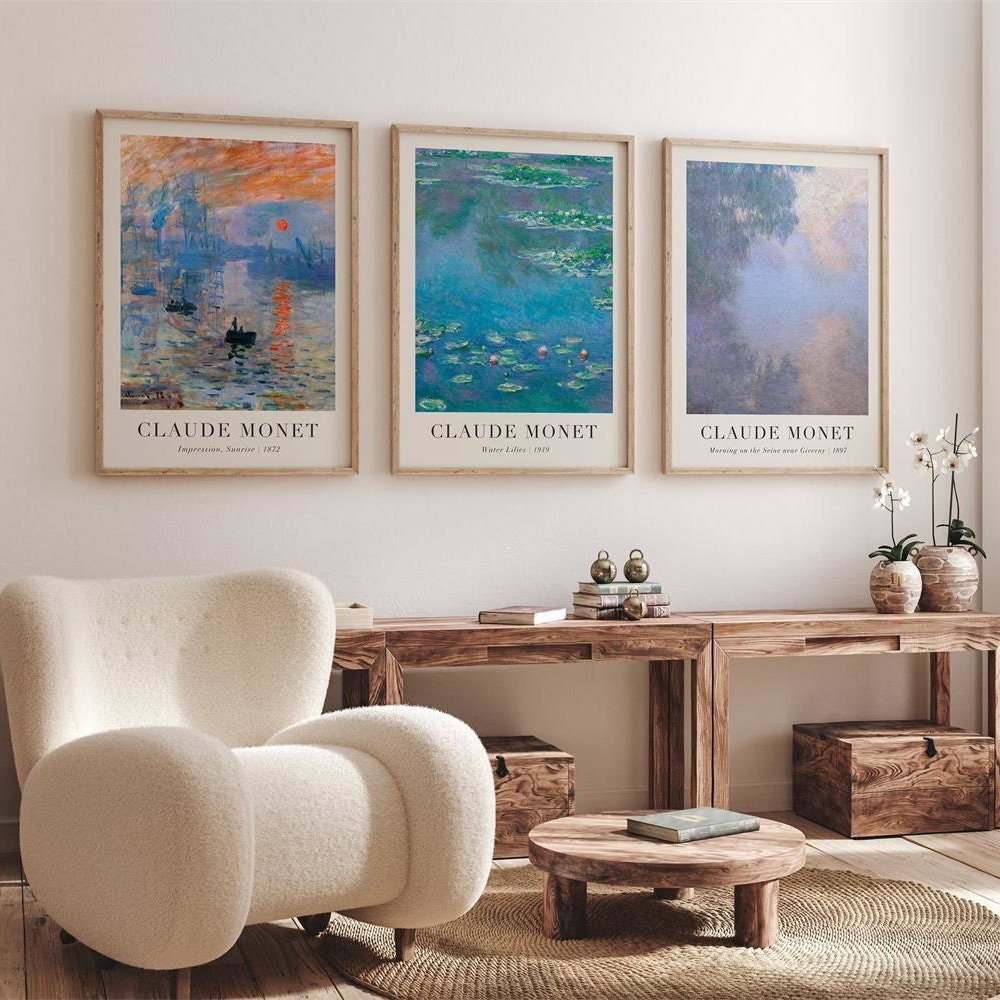 Poster Claude Monet - ohne Rahmen