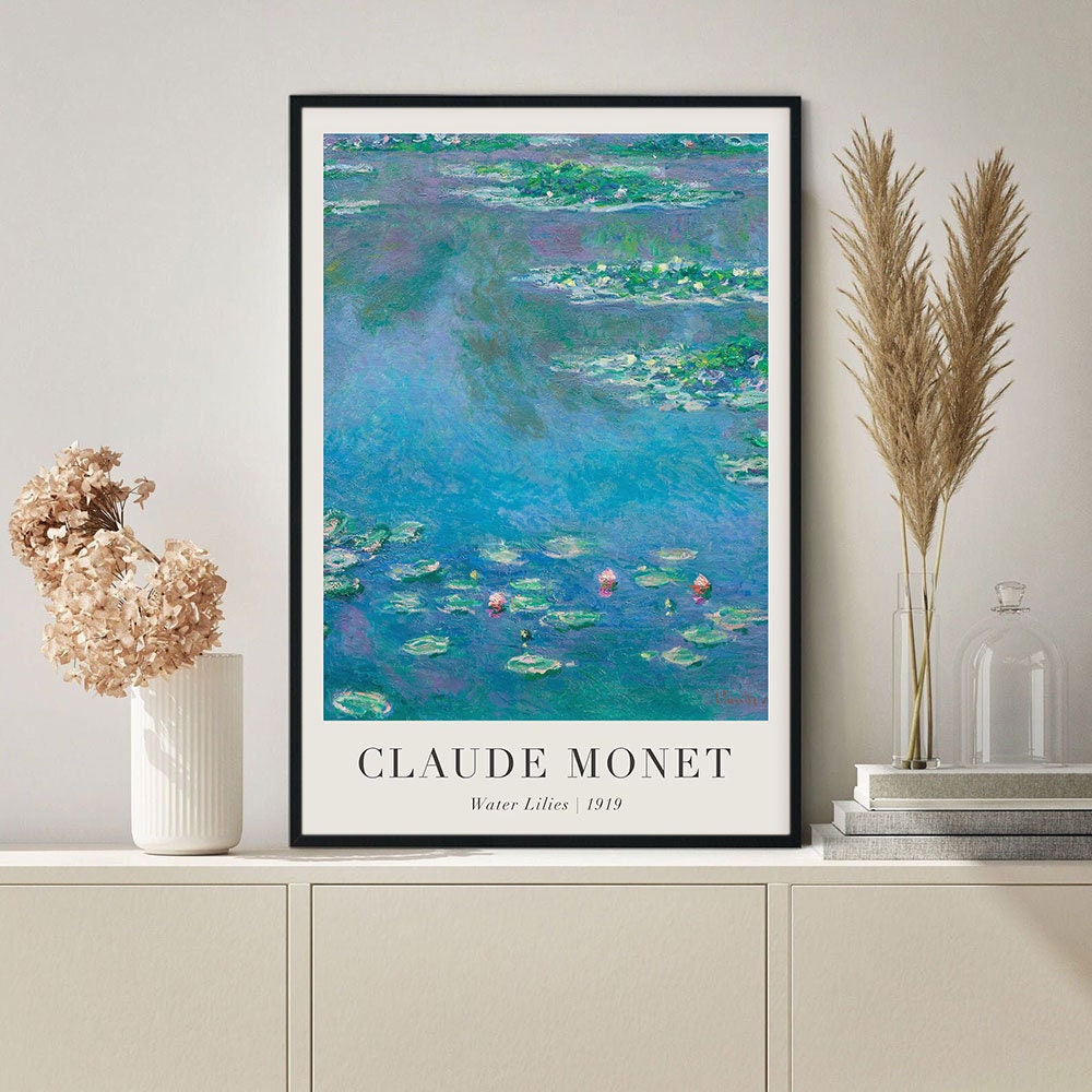 Poster Claude Monet - ohne Rahmen