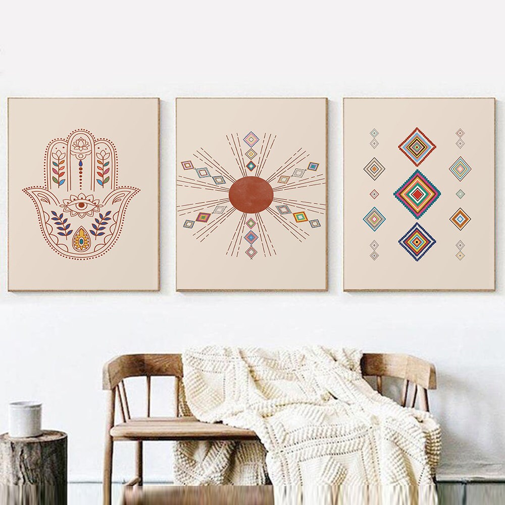 Poster Marocain - ohne Rahmen