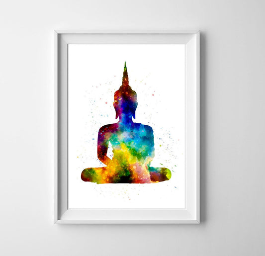 Poster Yoga - ohne Rahmen