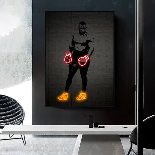 Poster Mike Tyson - ohne Rahmen