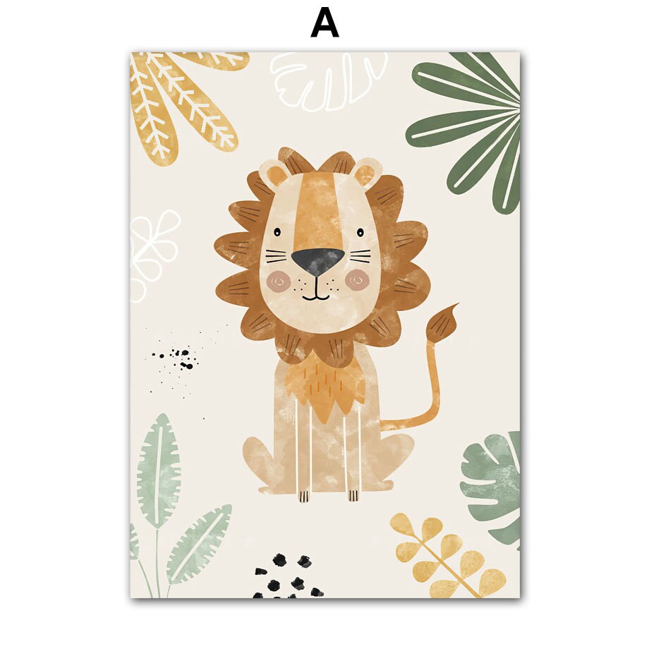Poster Jungle Trip - ohne Rahmen