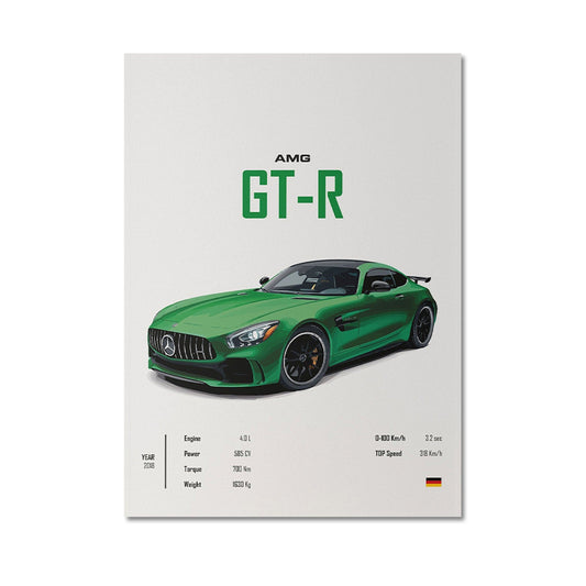 Poster Dreamcar - ohne Rahmen