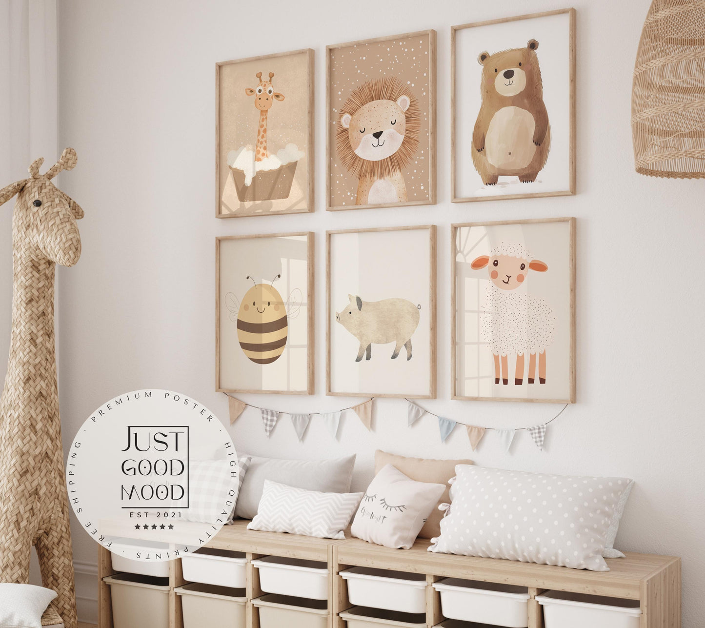 Poster Jungle - ohne Rahmen