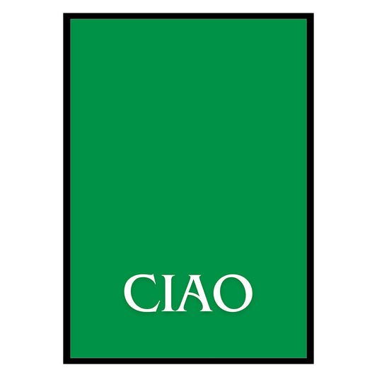 Ciao Poster-0