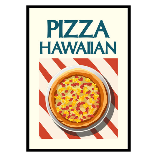 Haiwaiian Pizza Poster-0