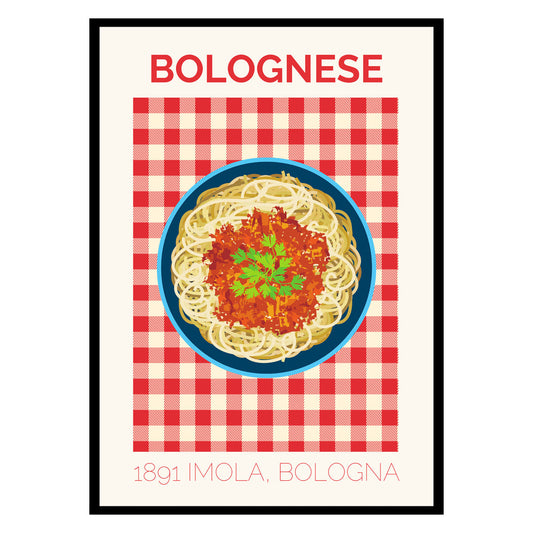 Pasta Bolognese Poster-0